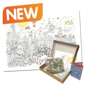 Puzzle "Bologna a colori" 1080 pezzi