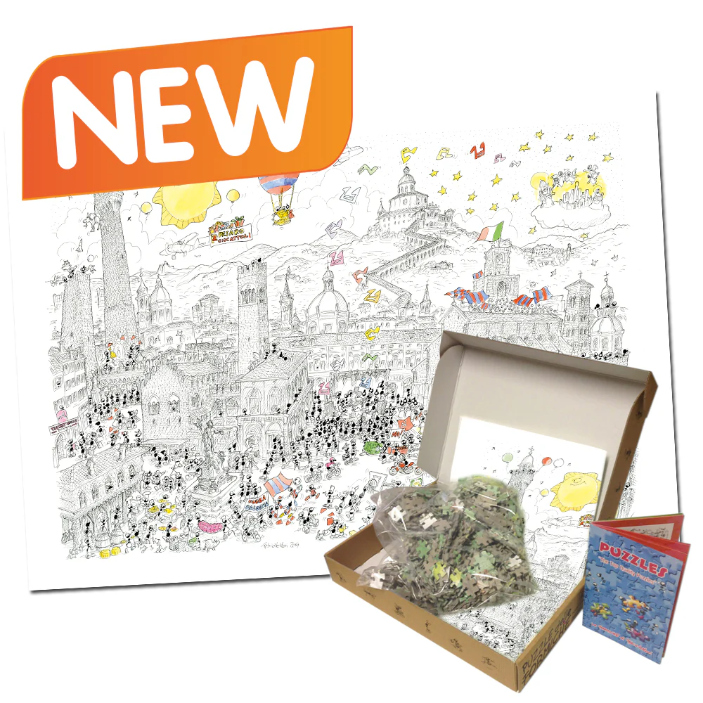 Puzzle "Bologna a colori" 1080 pezzi - immagine 2