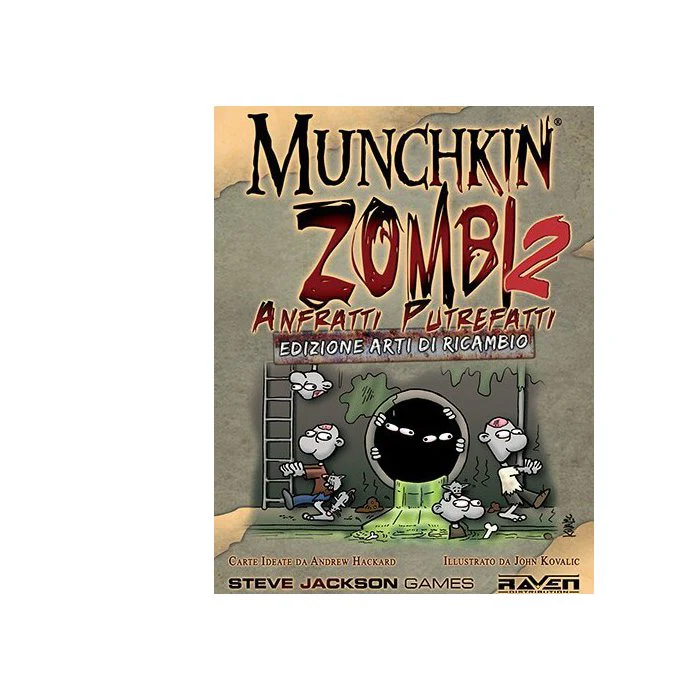 Munchkin Zombi 2 . Anfratti putrefatti Edizione arti di ricambio - immagine 2