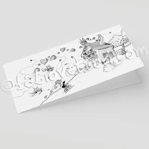 Biglietto Amore B/N (37A)