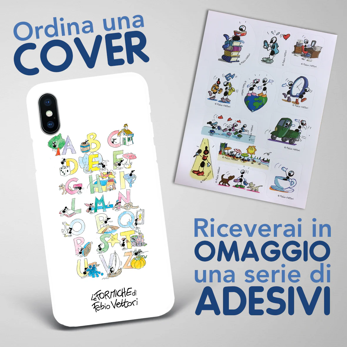 Cover artistica per Smartphone soggetto "Alfabeto" - immagine 4
