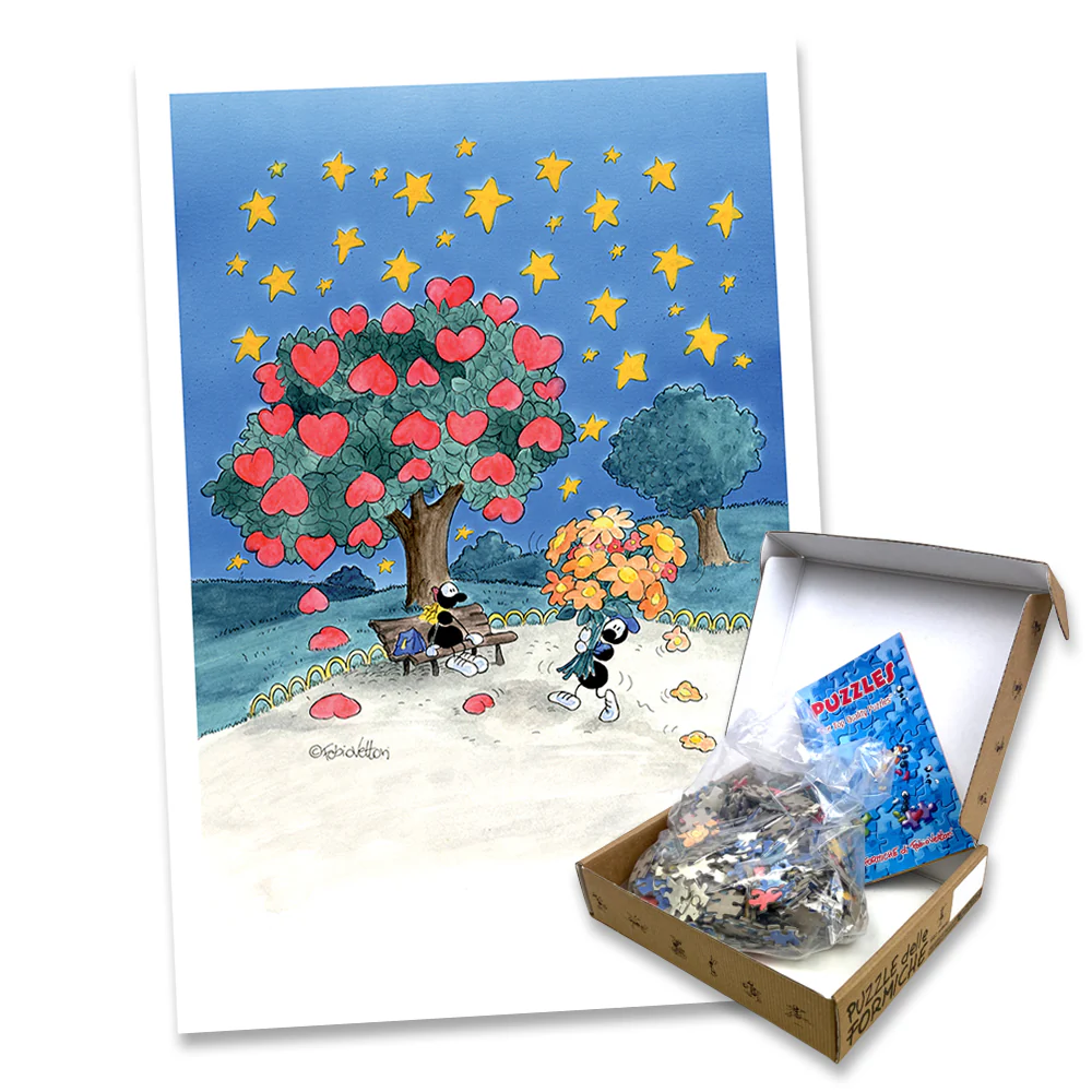 Puzzle "Albero dei cuori" 540 pezzi - immagine 2