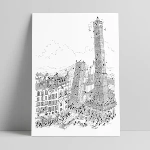 Poster "Bologna" 50x70cm
