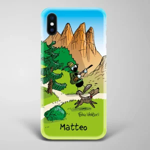 Cover artistica per Smartphone Personalizzata Cacciatore
