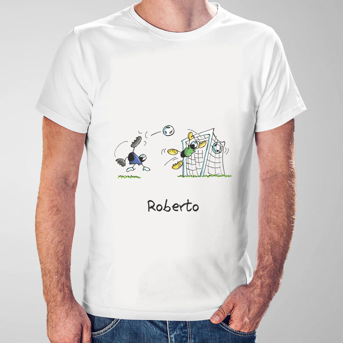 T-Shirt Personalizzata "Calcio" - immagine 2