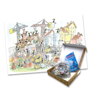 Puzzle "Cantiere" 540 pezzi