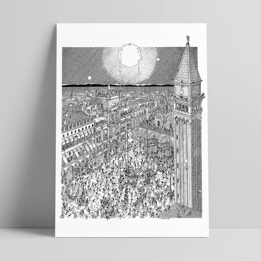 Poster "Carnevale di Venezia" 50x70cm - immagine 2