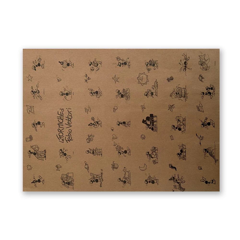 Carta da Regalo "Carta da pacchi Vintage" - immagine 3