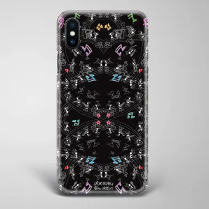 Cover artistica per Smartphone soggetto "Rigo Musicale Nero"