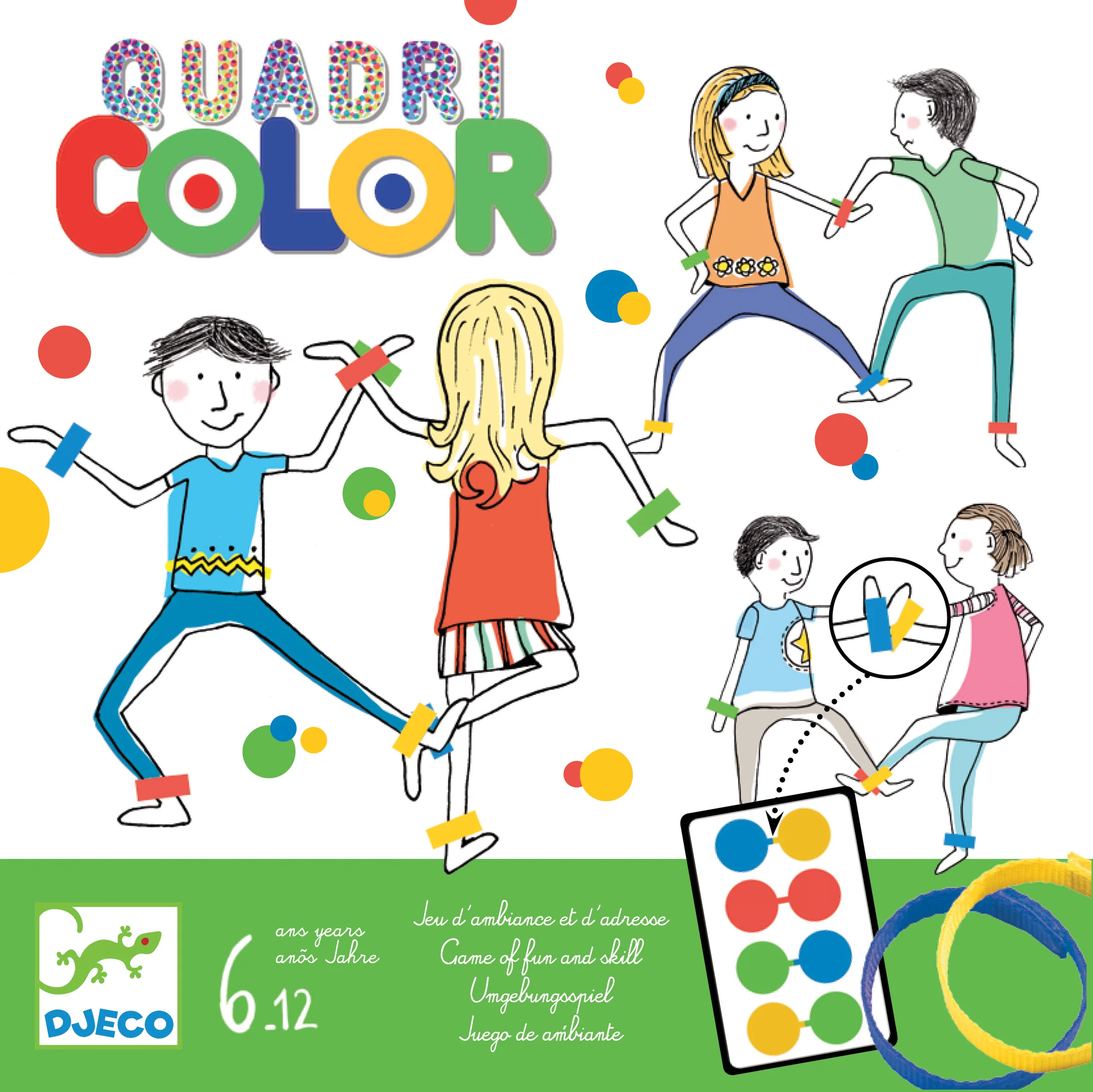 Quadri Color - Gioco da tavolo Djeco - immagine 2
