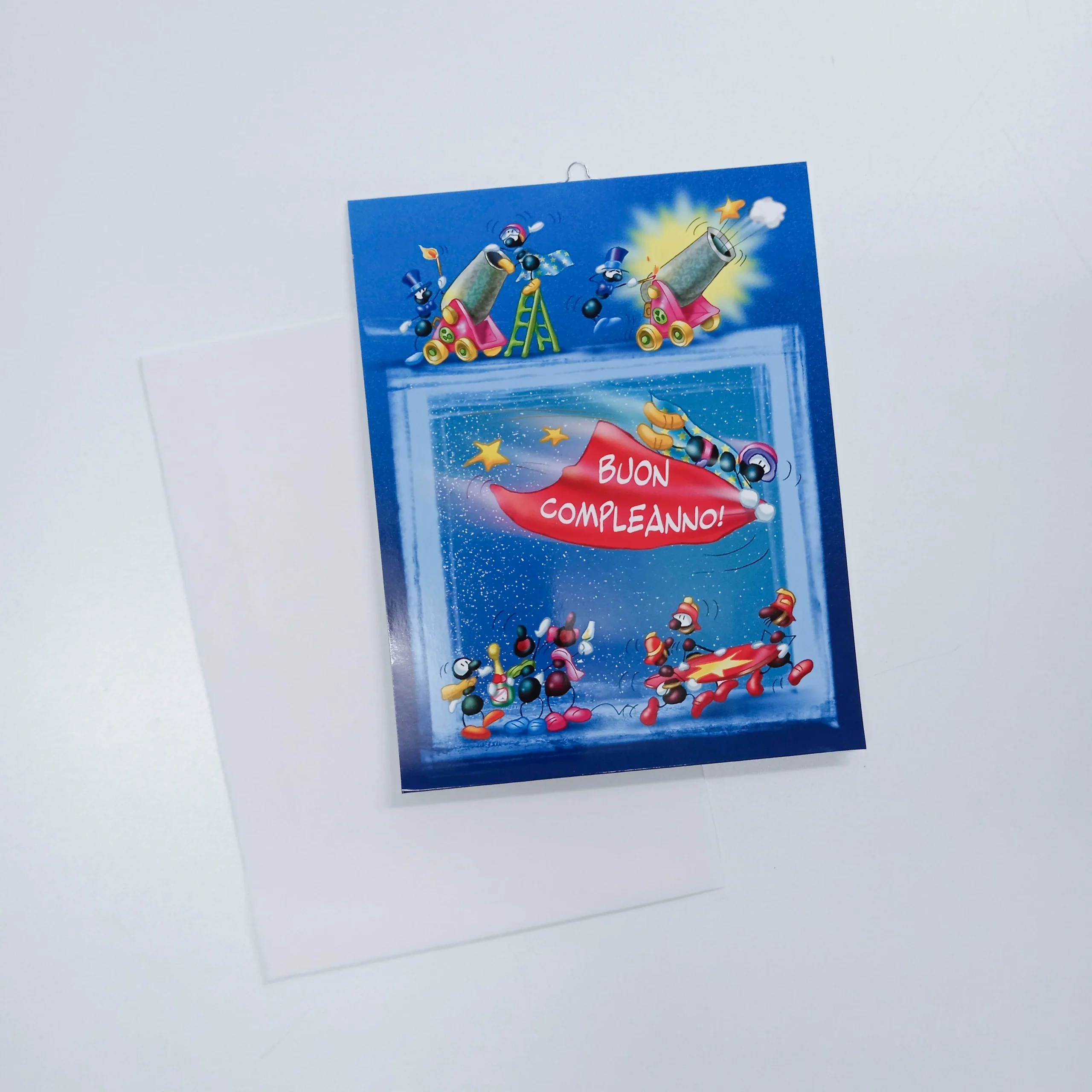 Biglietto d'auguri piramidale Compleanno (FV4600-09) - immagine 3