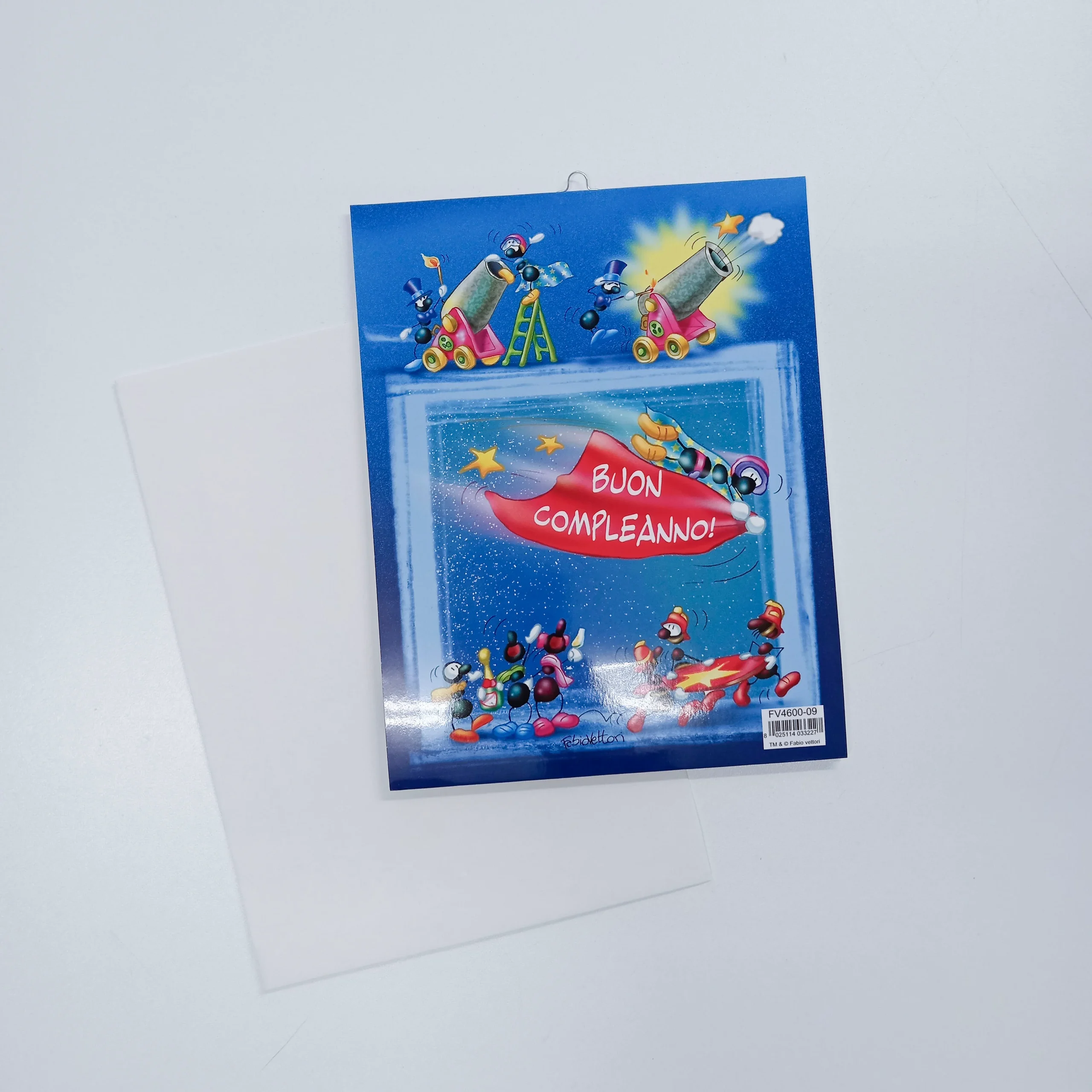 Biglietto d'auguri piramidale Compleanno (FV4600-09) - immagine 4