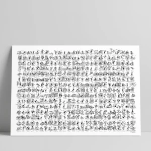 Poster "Formiche Tedesche" 50x70cm