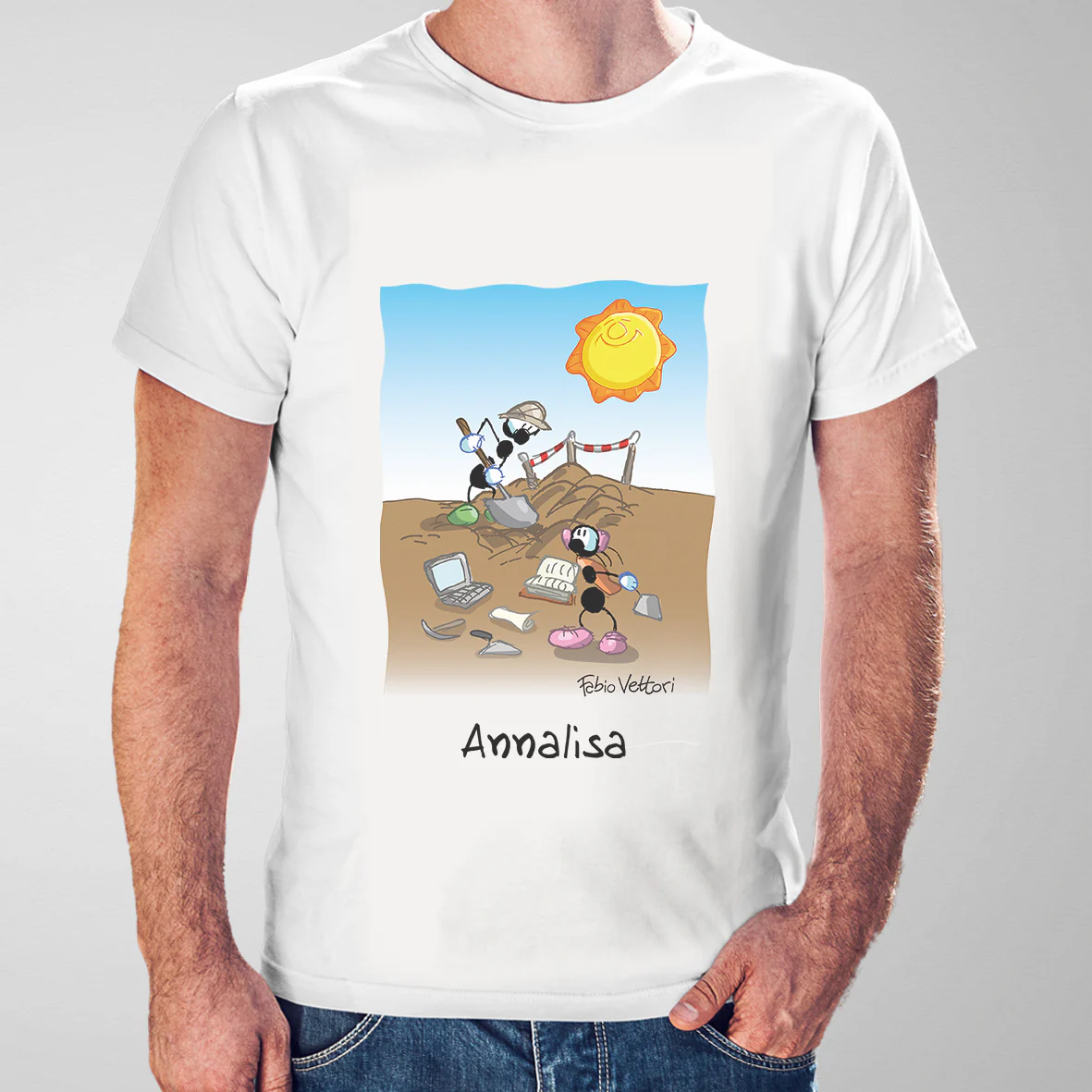 T-Shirt Personalizzata "Geologi" - immagine 2
