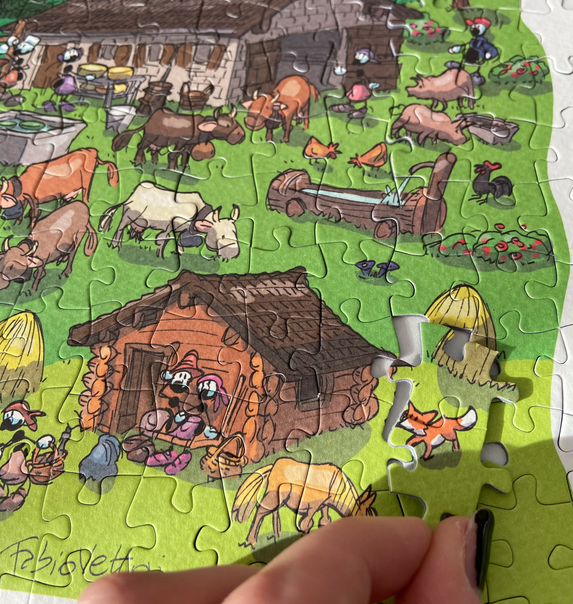 Puzzle "Val di Fiemme" 1080 pezzi - immagine 6