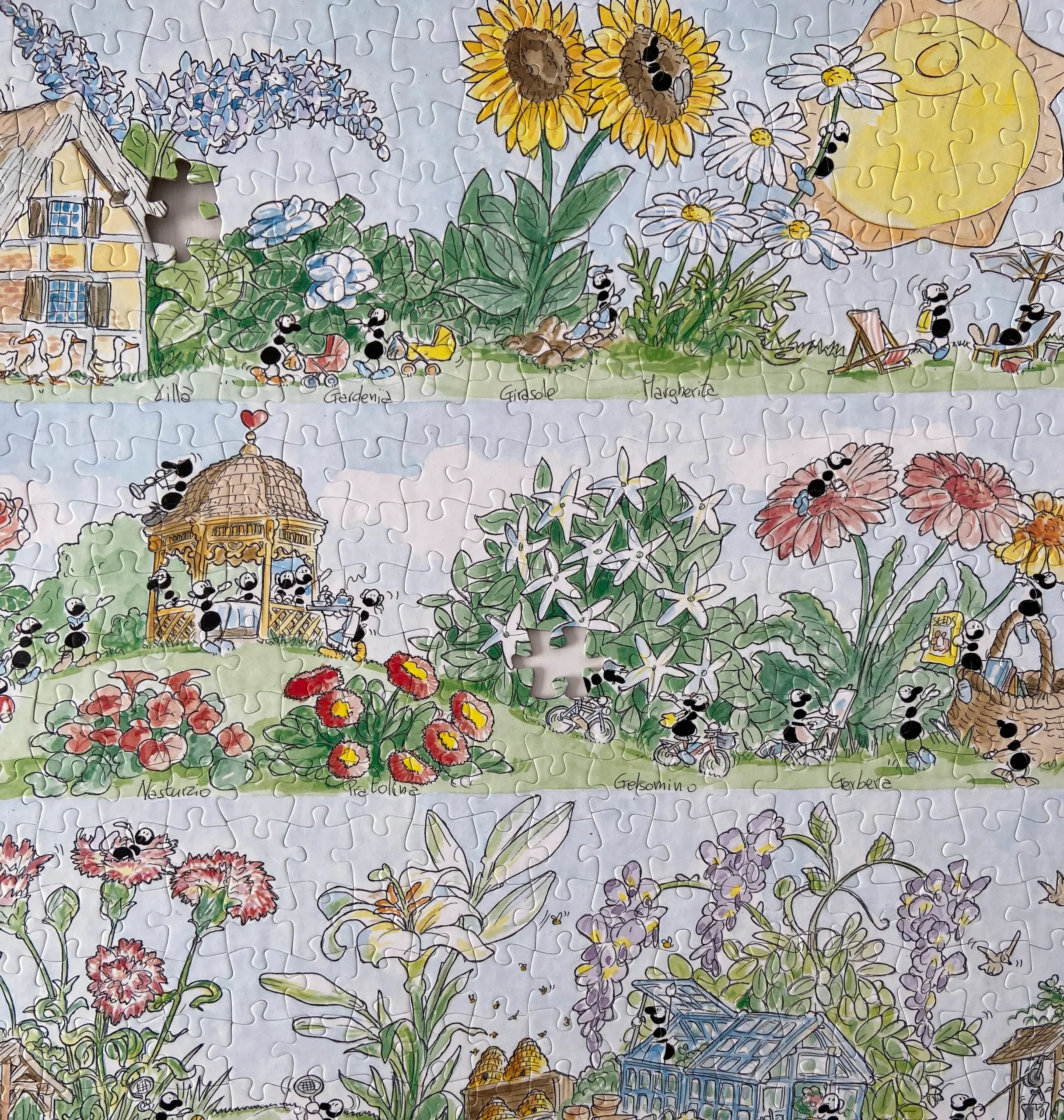 Puzzle "Fiori" 1080 pezzi - immagine 7