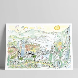 Poster "Lago di Garda" 50x70cm