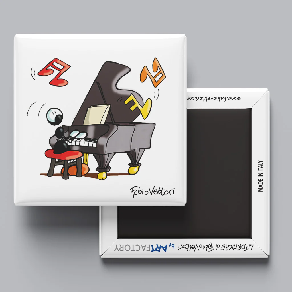 Magnete "Pianista" - immagine 3