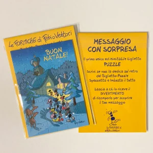 Biglietto Puzzle Natale NT11