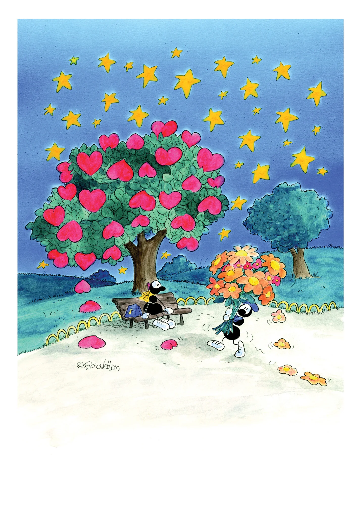 Puzzle "Albero dei cuori" 540 pezzi - immagine 3