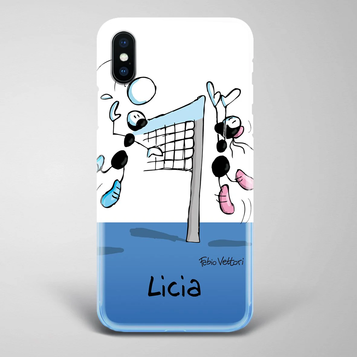 Cover artistica per Smartphone Personalizzata Pallavolo - immagine 2