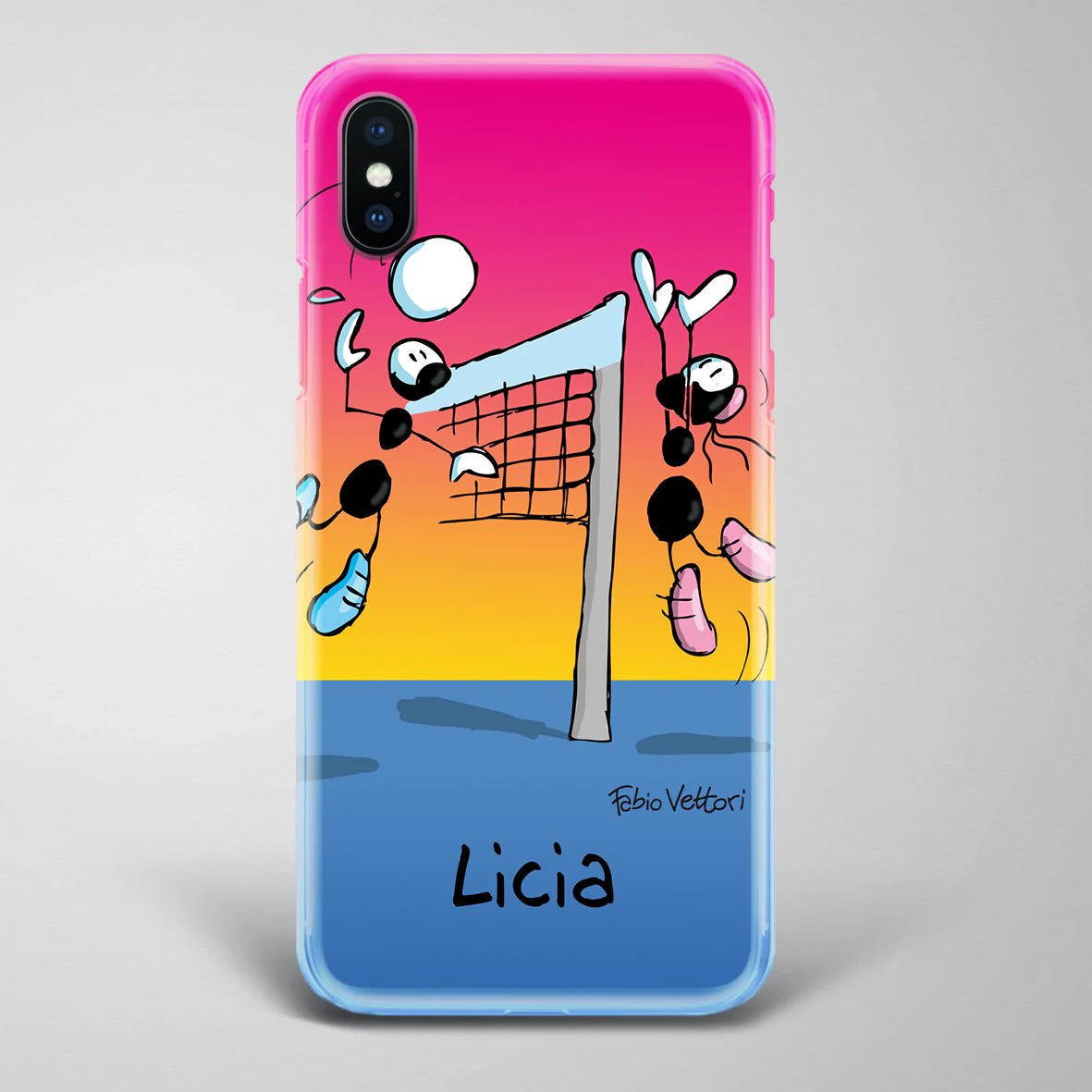 Cover artistica per Smartphone Personalizzata Pallavolo - immagine 7