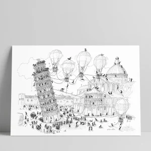 Poster "Pisa" 50x70cm