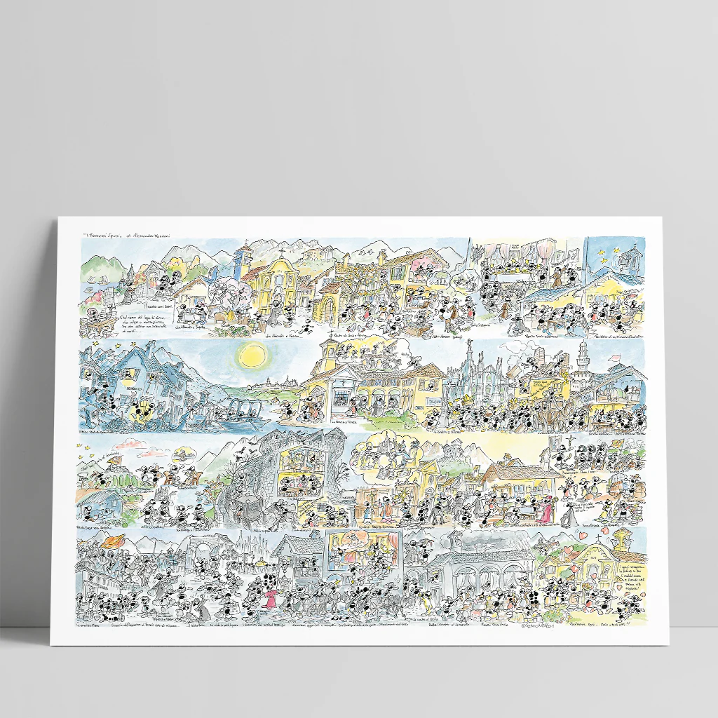 Poster "Promessi sposi" 50x70cm