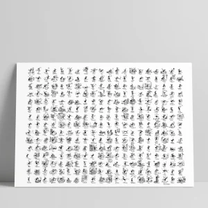 Poster "Razze" 50x70cm