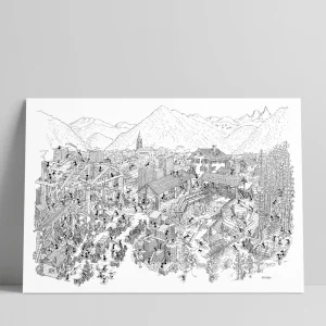 Poster "Segheria" 50x70cm