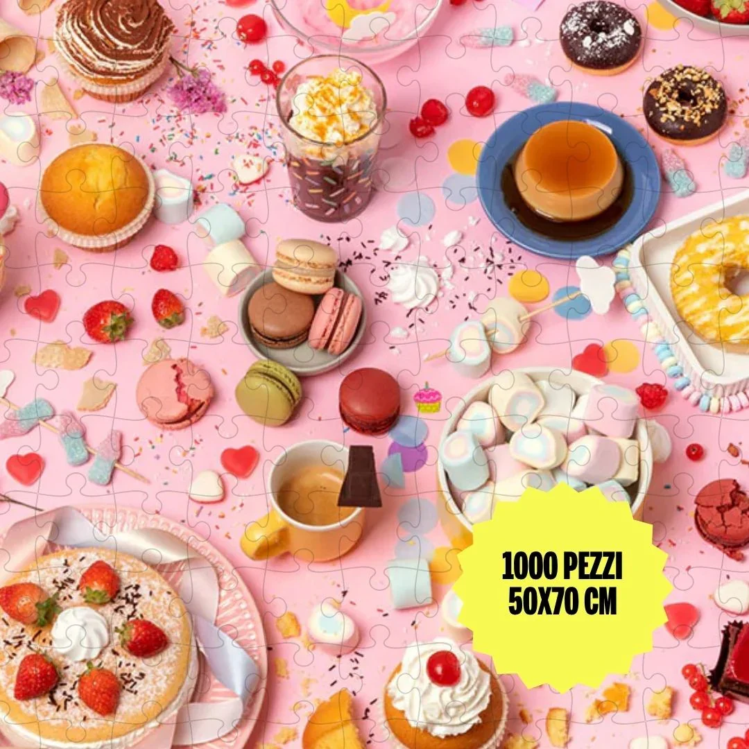 Some Like it Sweet - Puzzle 1000 Pezzi - Angela Buono - immagine 3