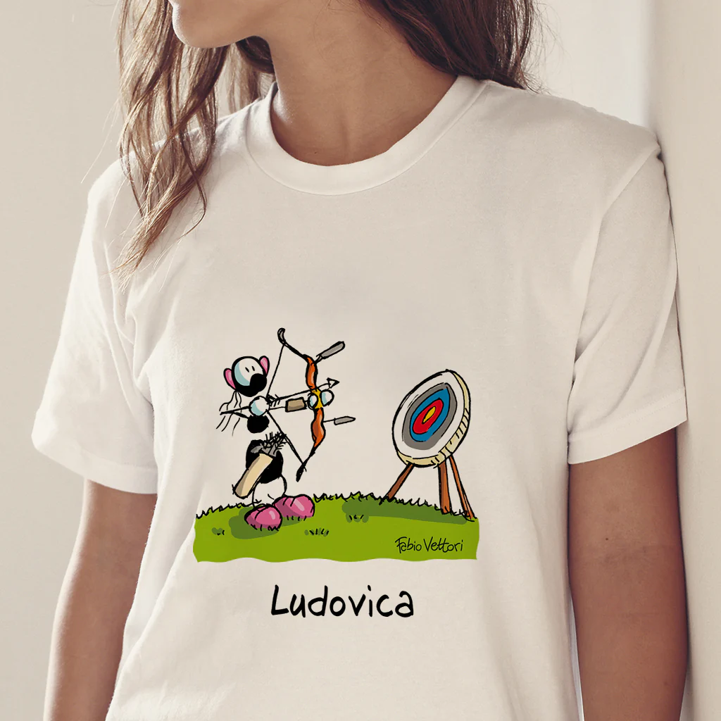 T-Shirt Personalizzata "Tiro con l'arco"