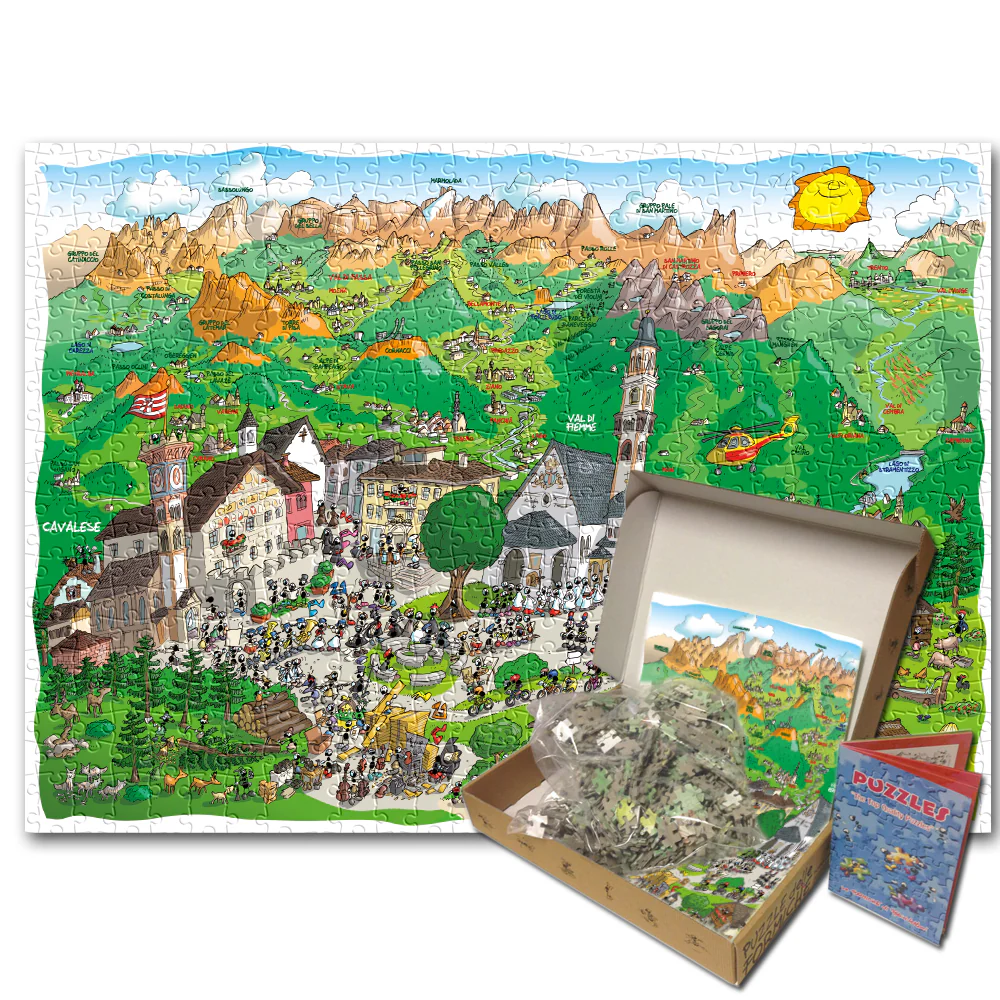 Puzzle "Val di Fiemme" 1080 pezzi - immagine 2