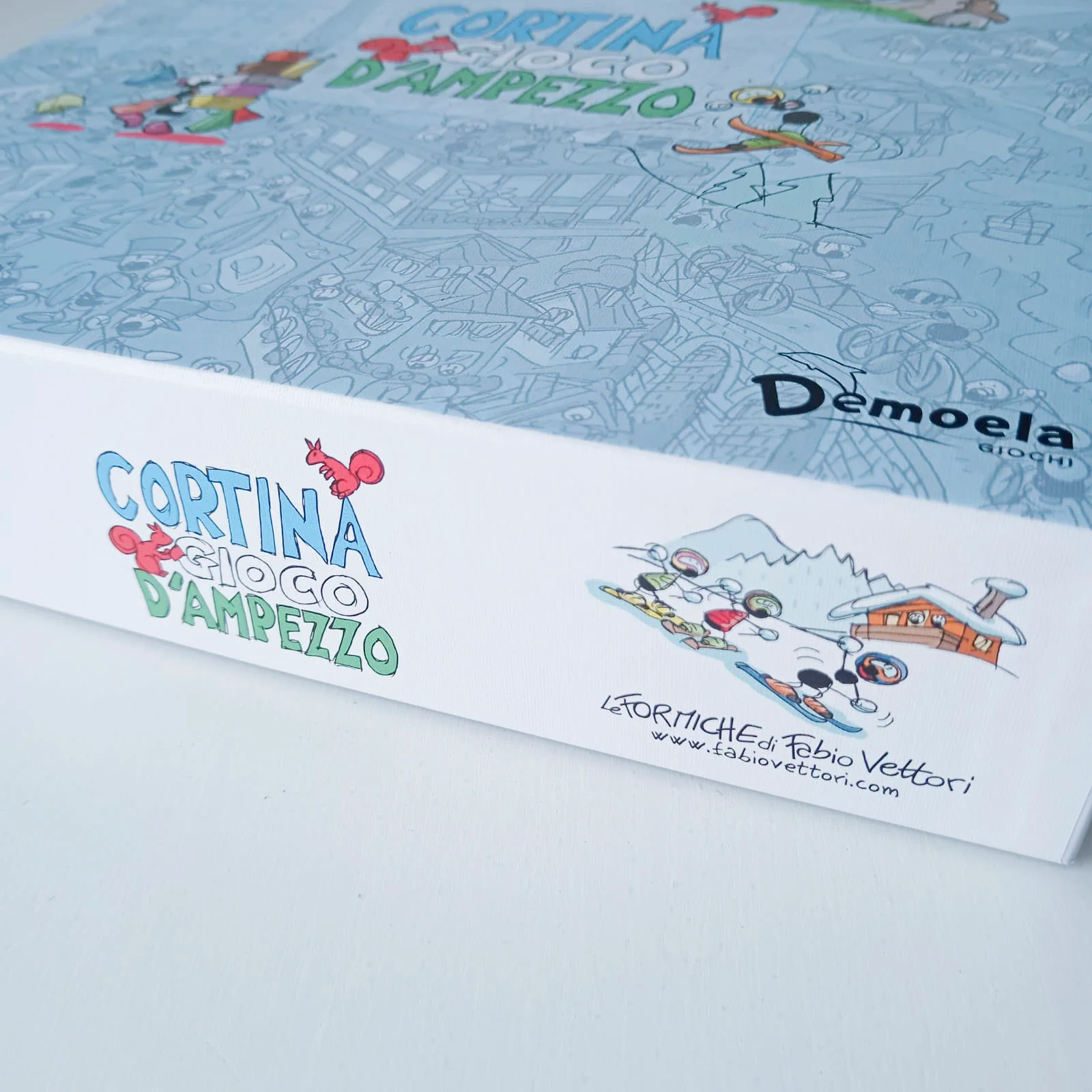 Gioco da tavolo "Cortina...gioco d'Ampezzo" Illustrato da Le Formiche di Fabio Vettori - immagine 8