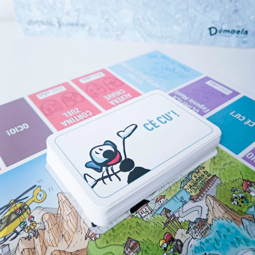 Gioco da tavolo "Cortina...gioco d'Ampezzo" Illustrato da Le Formiche di Fabio Vettori - immagine 7
