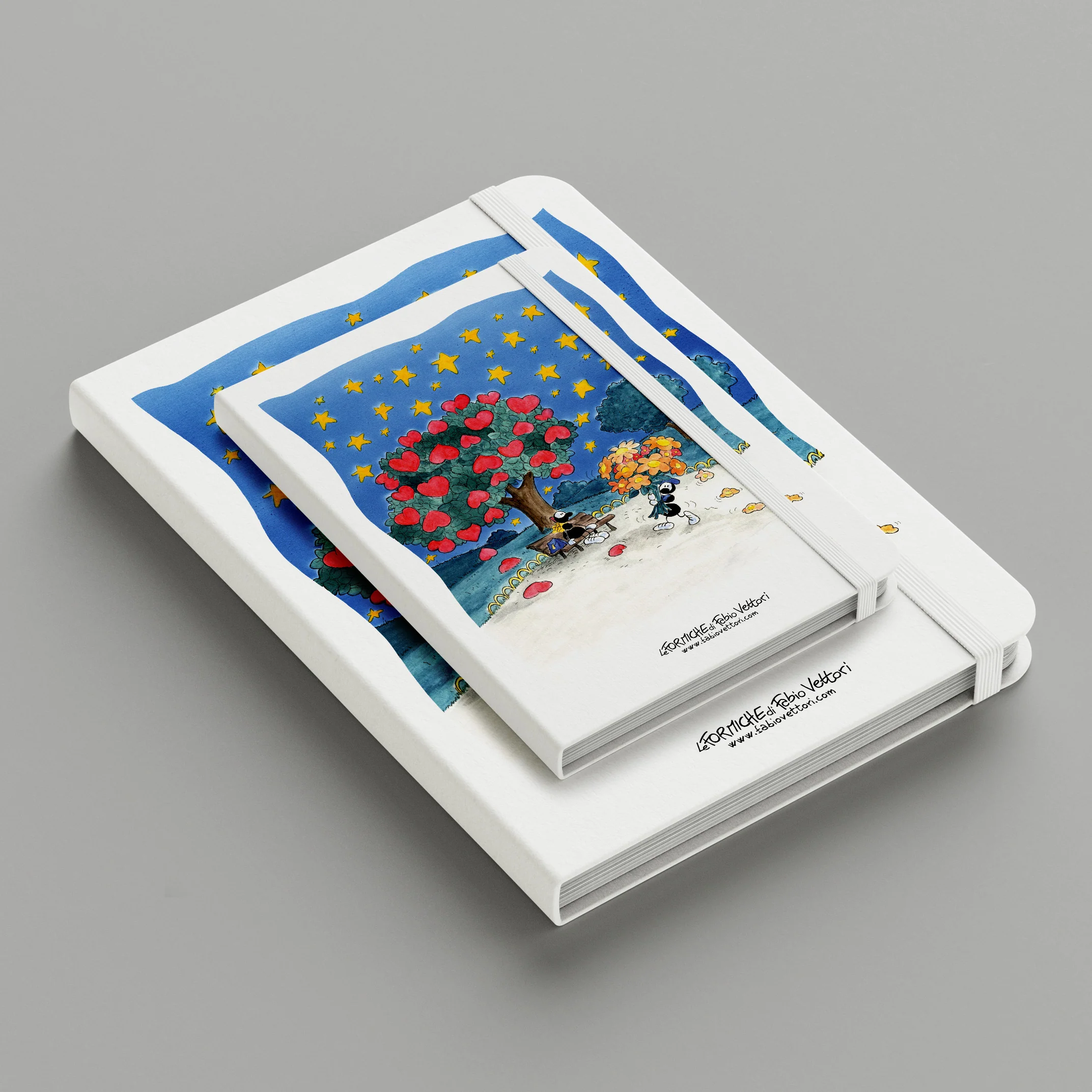 Notebook soggetto "Albero innamorati" - immagine 2