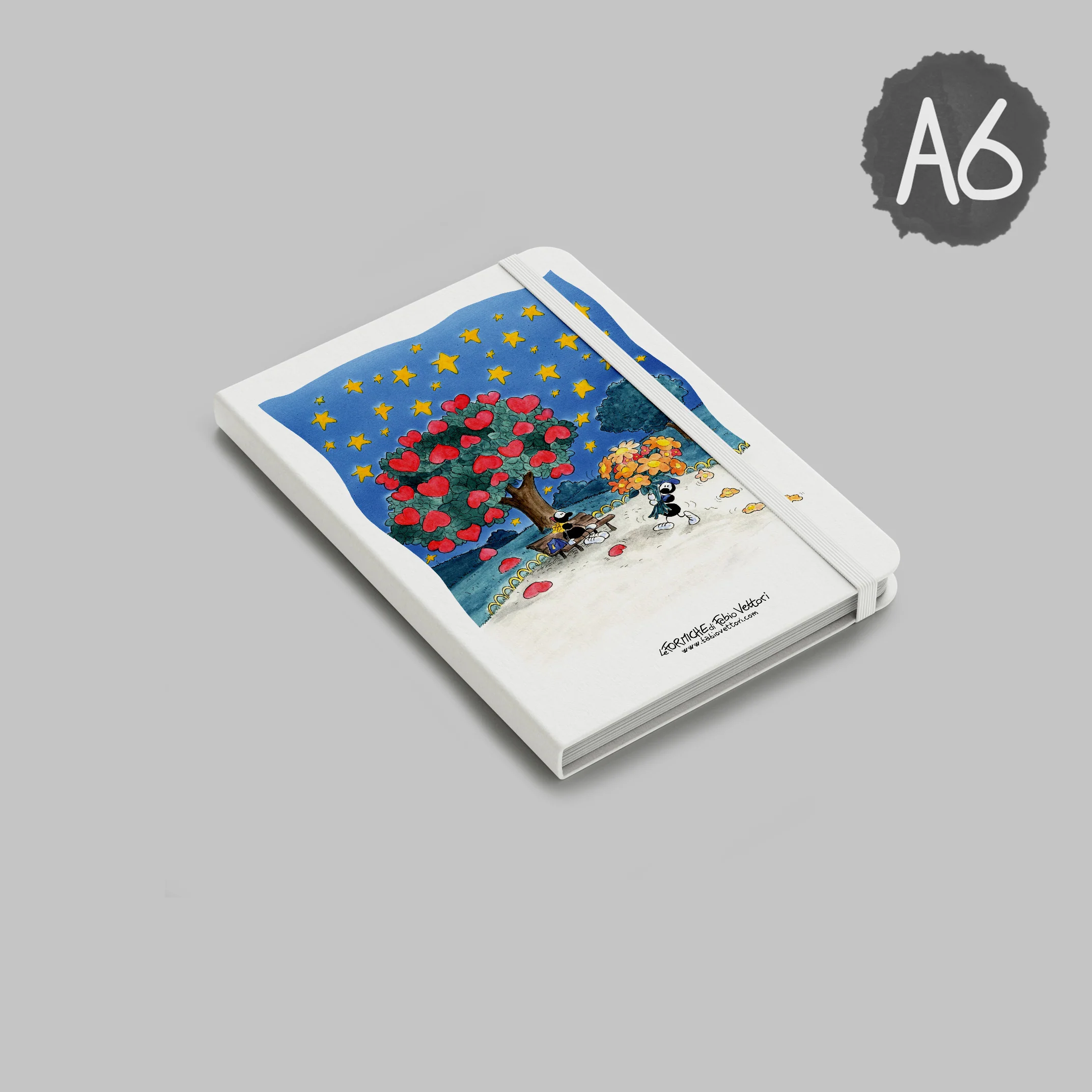 Notebook soggetto "Albero innamorati" - immagine 4