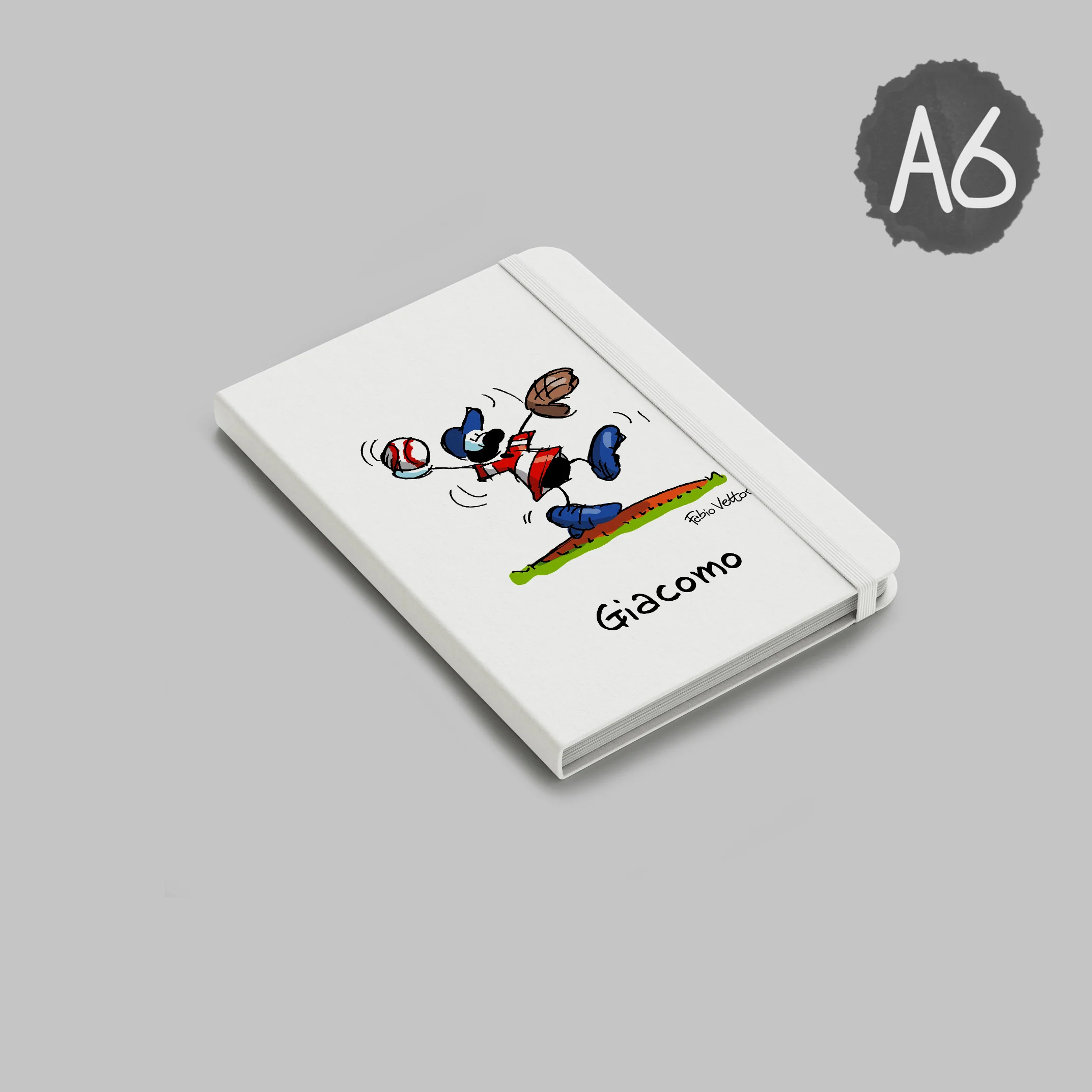 Notebook Personalizzato soggetto "Baseball" - immagine 4
