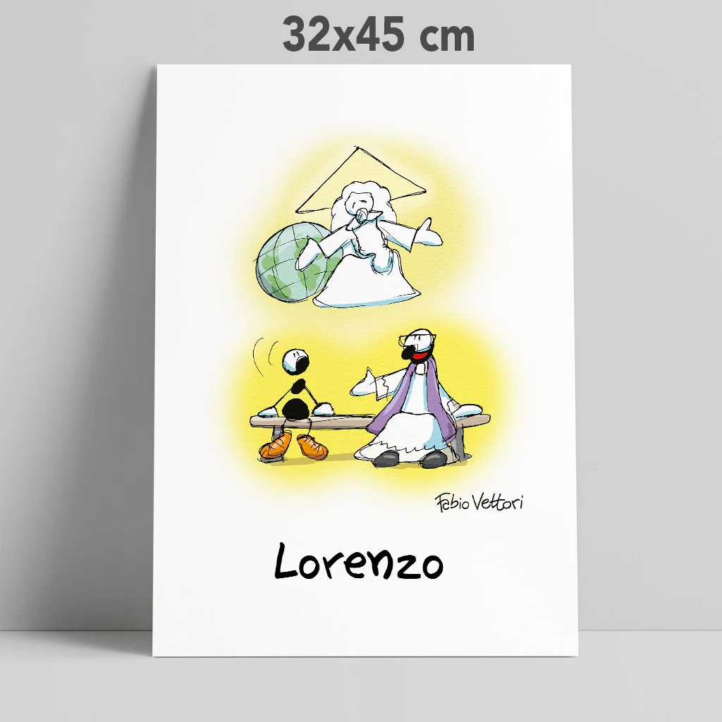 Stampa su poster personalizzata soggetto "Confessione" - immagine 6
