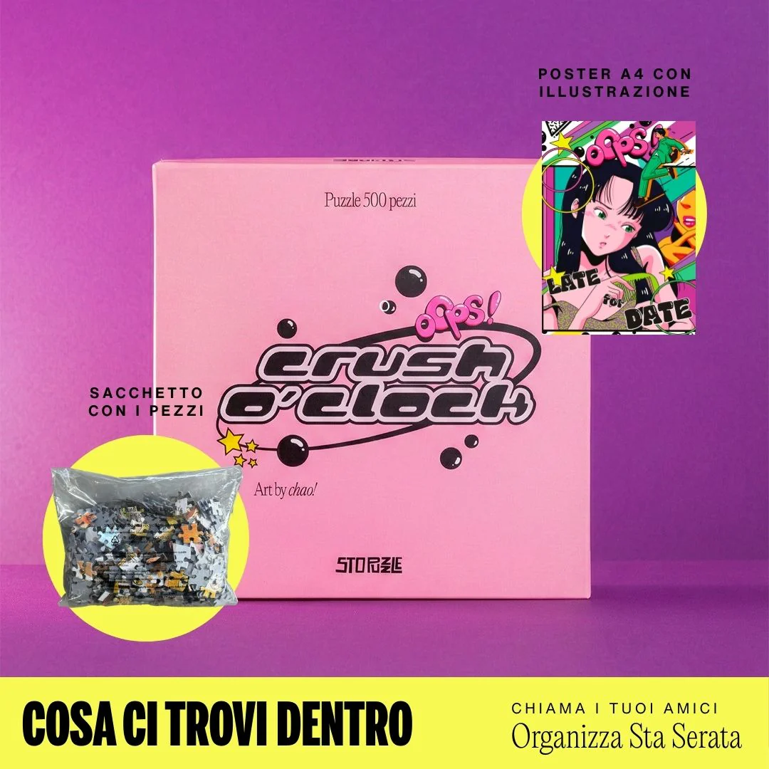 Crush O'Clock - Puzzle 500 pezzi - Chao - immagine 4