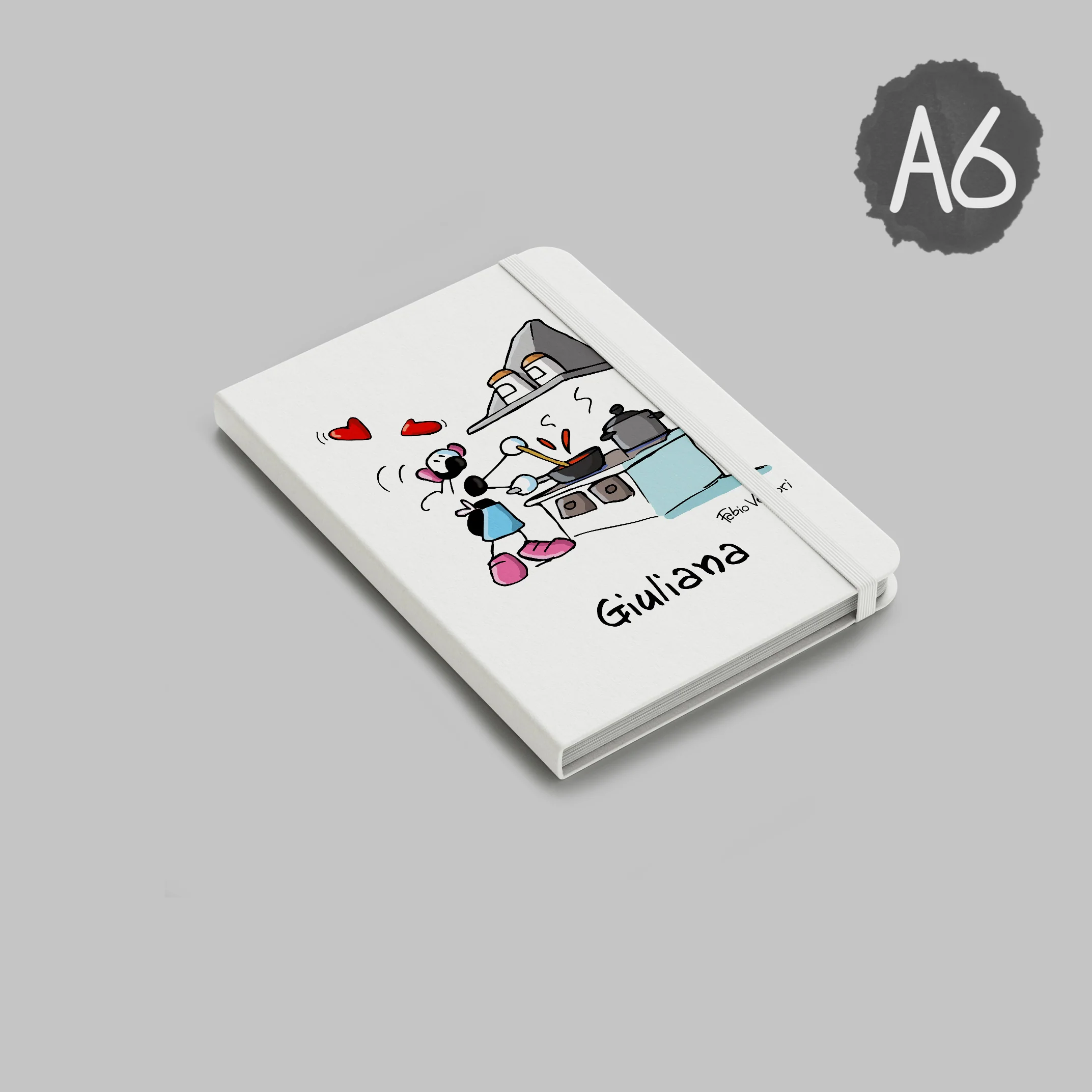 Notebook Personalizzato soggetto "Cuoca" - immagine 4