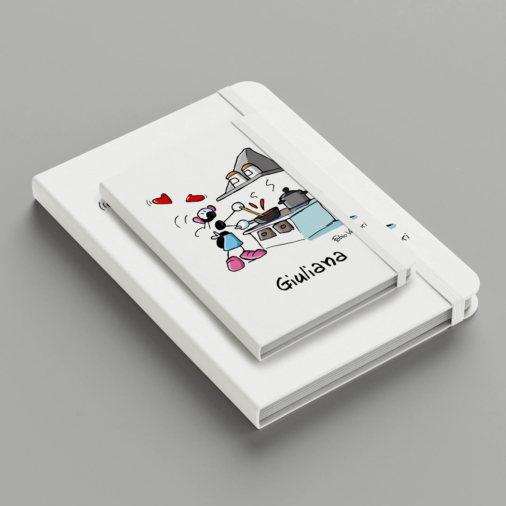 Notebook Personalizzato soggetto "Cuoca" - immagine 2