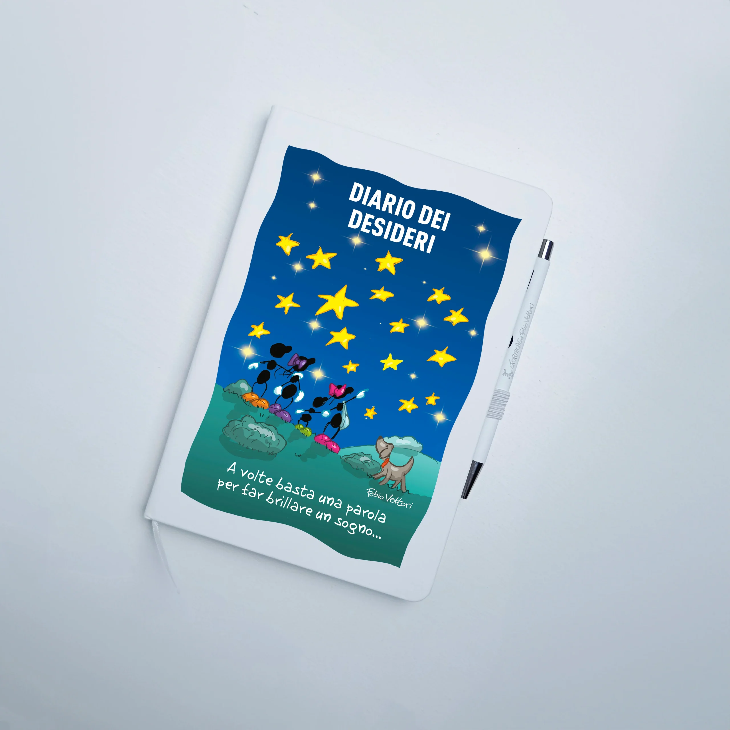 Quaderno A5 Personalizzabile con penna soggetto "Diario dei Desideri" - immagine 9
