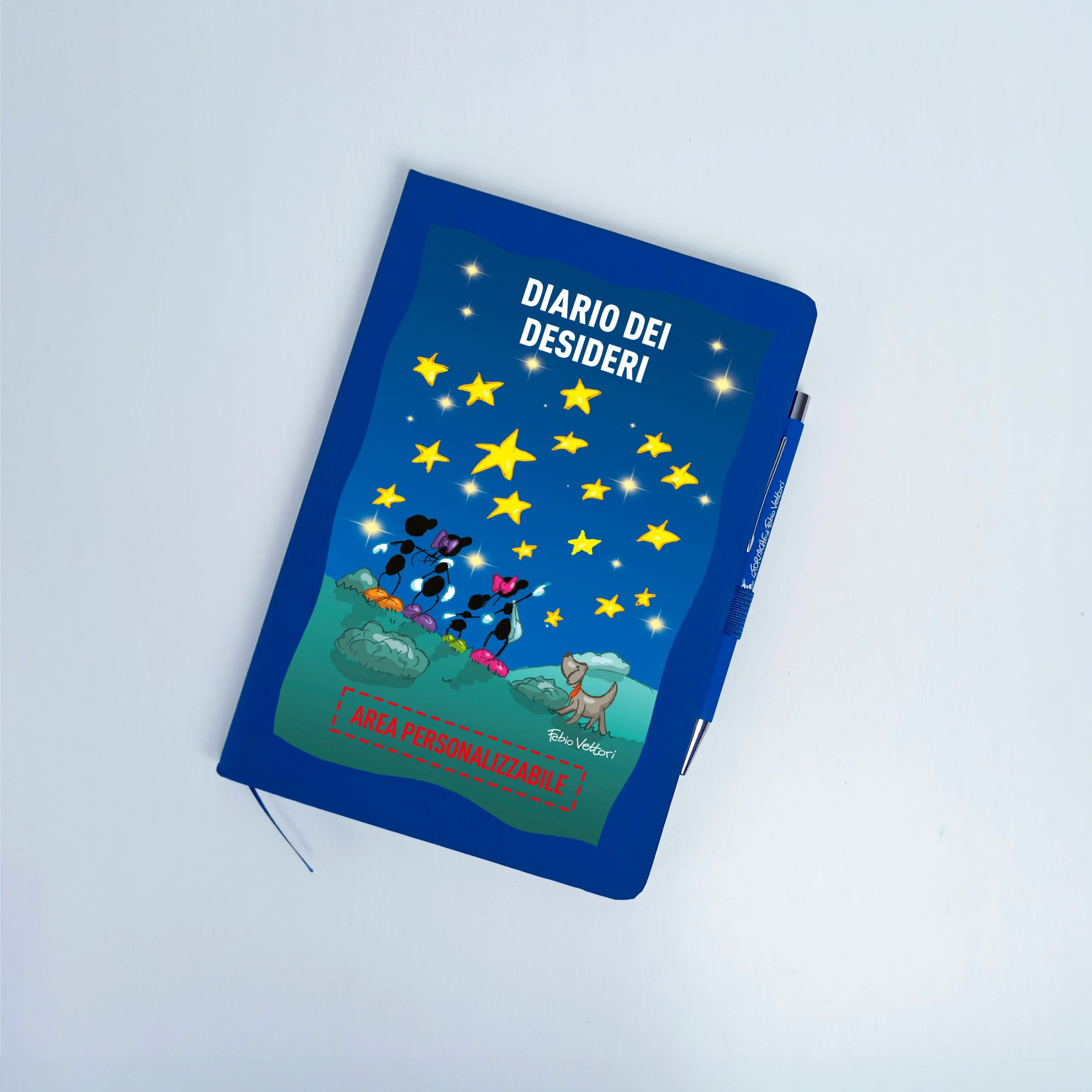 Quaderno A5 Personalizzabile con penna soggetto "Diario dei Desideri" - immagine 8