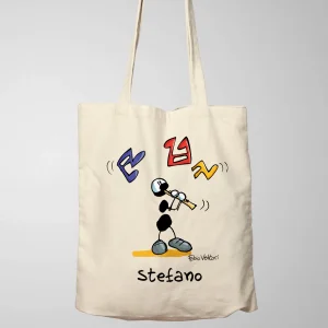 Shopper Personalizzata "Flautista"