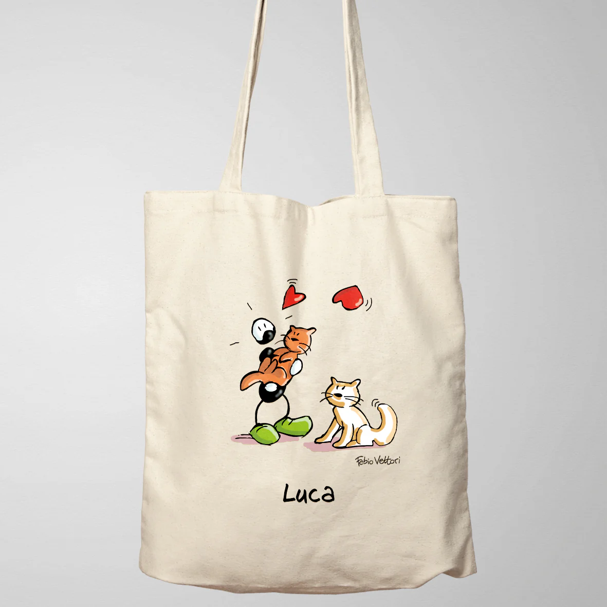 Shopper Personalizzata "Gatti" - immagine 3