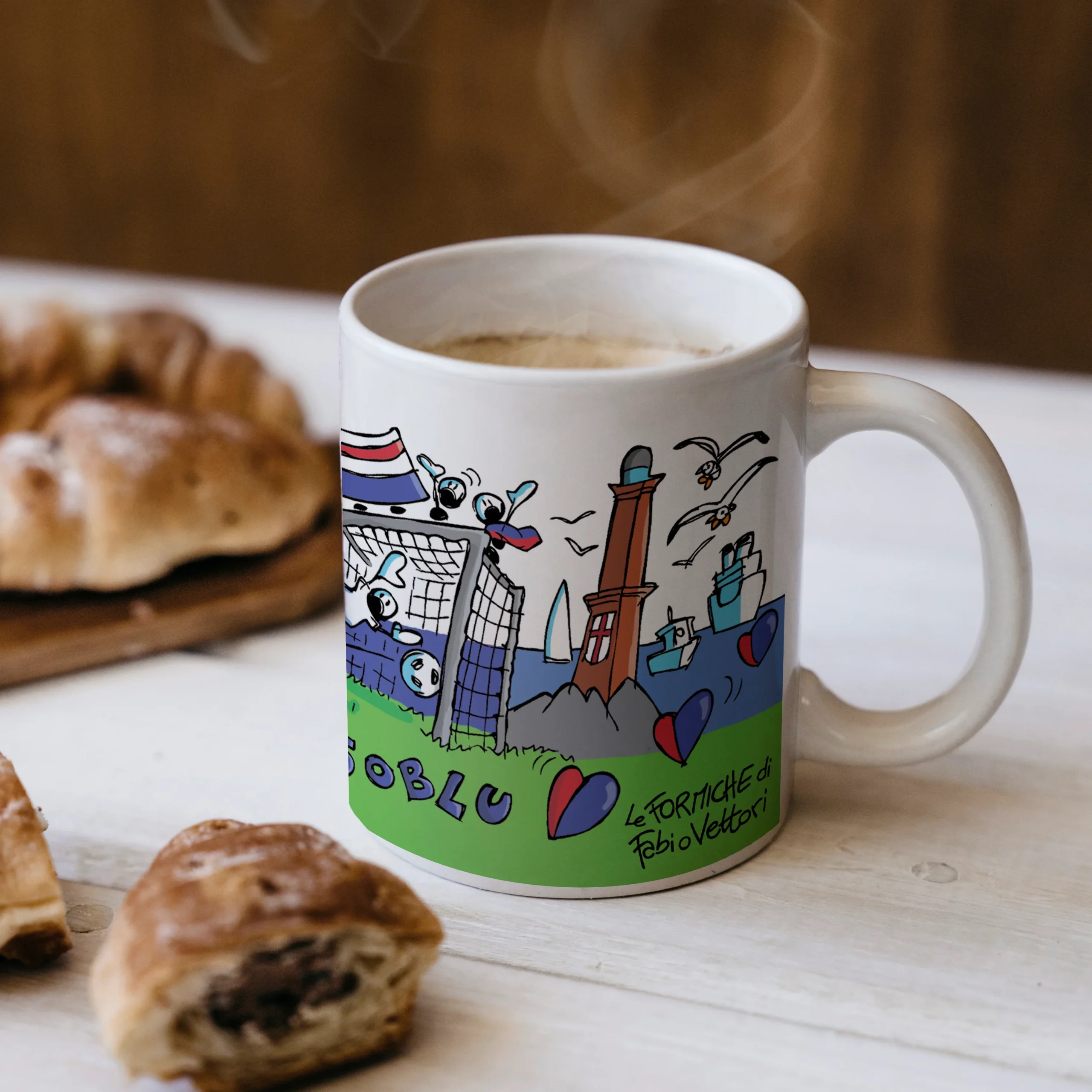 Tazza "Forza Genoa" - immagine 3