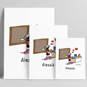 Stampa su poster personalizzata soggetto "Insegnante"