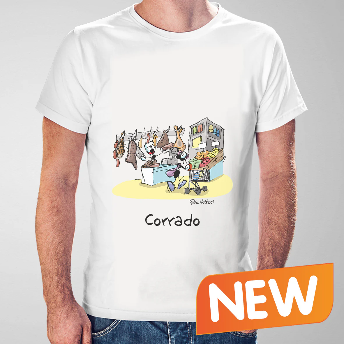 T-Shirt Personalizzata "Macellaio" - immagine 2