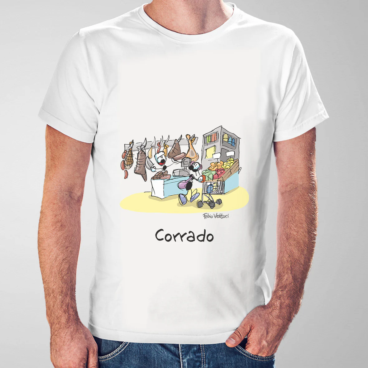 T-Shirt Personalizzata "Macellaio" - immagine 3